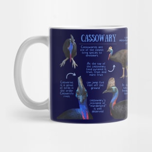 Animal Facts - Cassowary Mug